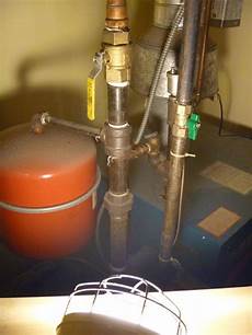 Tank Above Water Heater