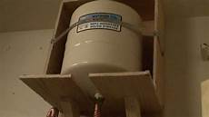 Expansion Tank Spraying Water